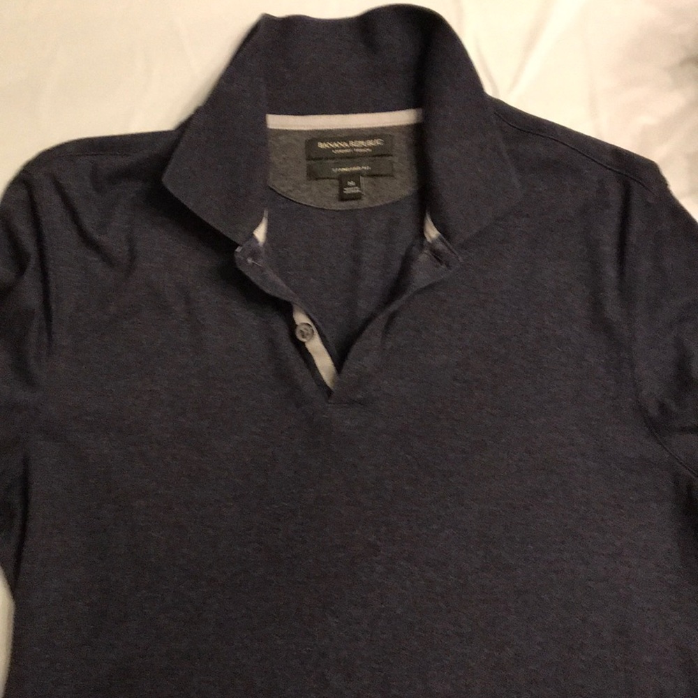 Blue Banana Republic polo shirt